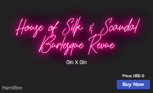 CUSTOM NEON SIGN FOR Houseofsilkandscandal