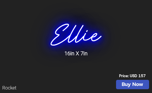 CUSTOM NEON SIGN FOR Seanpmaher