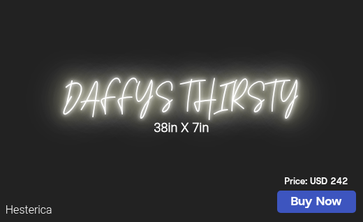 CUSTOM NEON SIGN FOR Davidconnin2