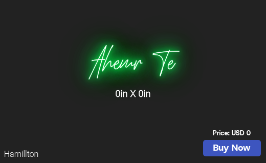 CUSTOM NEON SIGN FOR Ahmer