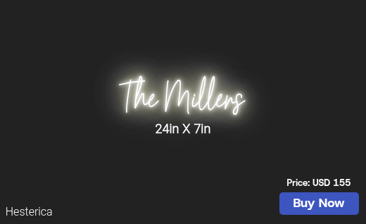 CUSTOM NEON SIGN FOR Normanmiller004
