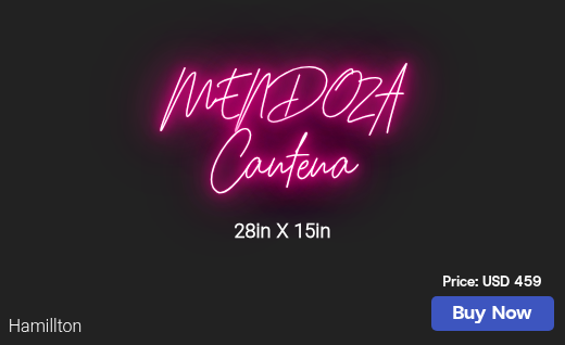 CUSTOM NEON SIGN FOR Mark3mend2ent