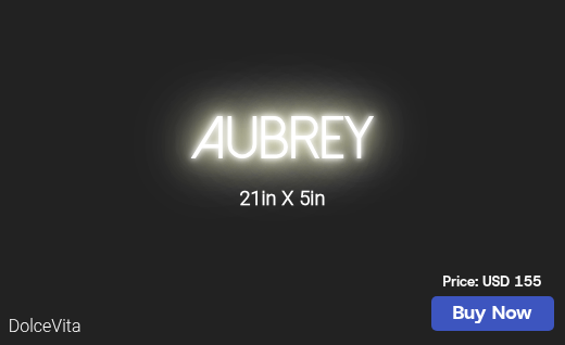 CUSTOM NEON SIGN FOR Arielle Clayton