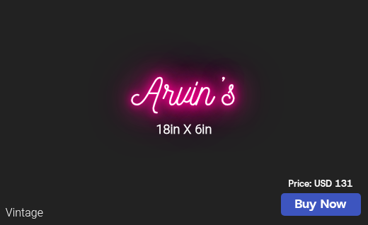 CUSTOM NEON SIGN FOR Kerry3k
