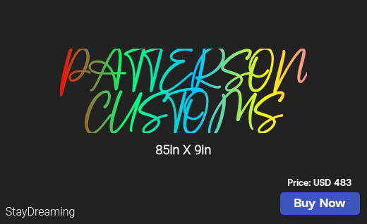 CUSTOM NEON SIGN FOR Kdpatterson123