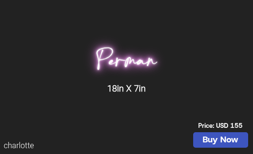 CUSTOM NEON SIGN FOR Gr8mom73
