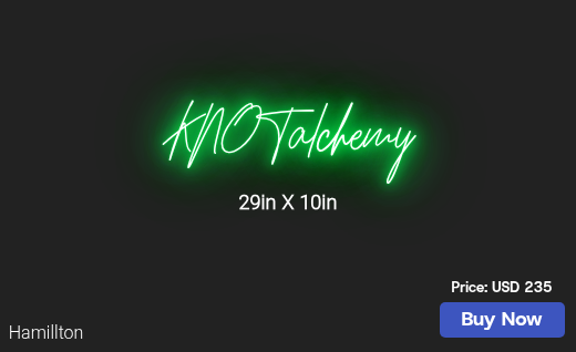 CUSTOM NEON SIGN FOR Marywood715