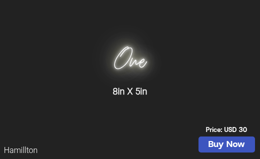 CUSTOM NEON SIGN FOR Olujohnson