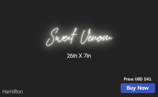 CUSTOM NEON SIGN FOR Hannah