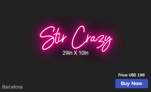 CUSTOM NEON SIGN FOR Pmcollins04
