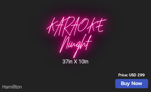 CUSTOM NEON SIGN FOR Chance Aalexander