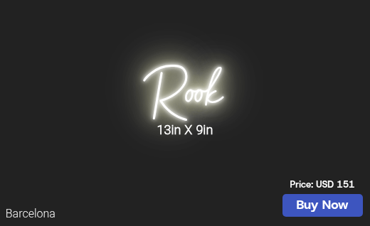 CUSTOM NEON SIGN FOR Castillok673