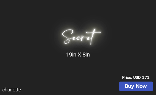 CUSTOM NEON SIGN FOR Min Eaccnt3