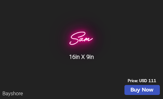 CUSTOM NEON SIGN FOR Julietogias