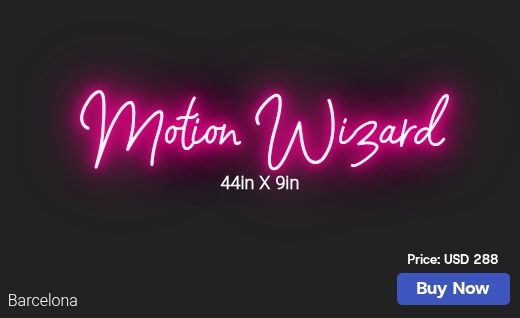 CUSTOM NEON SIGN FOR Scott Kim Williams