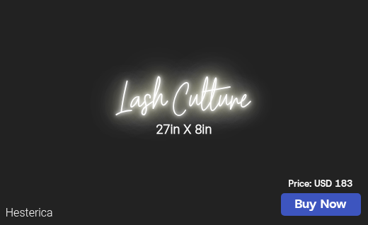 CUSTOM NEON SIGN FOR Klc728