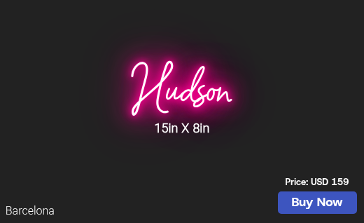 CUSTOM NEON SIGN FOR Rockmom40