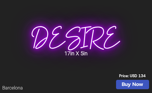 CUSTOM NEON SIGN FOR Cxaguilar