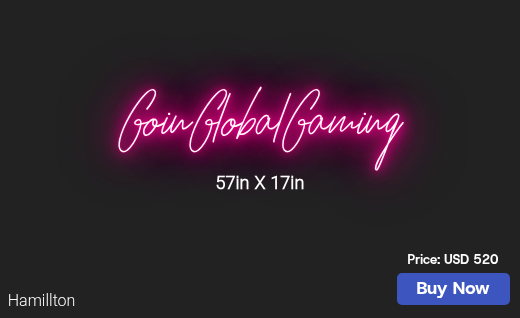 CUSTOM NEON SIGN FOR Shamaarbennett