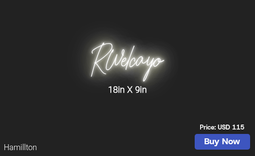 CUSTOM NEON SIGN FOR Irayo1908