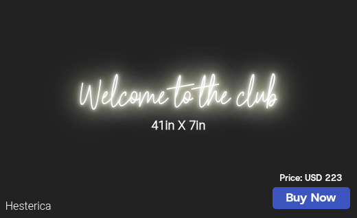 CUSTOM NEON SIGN FOR Hannahdevine83