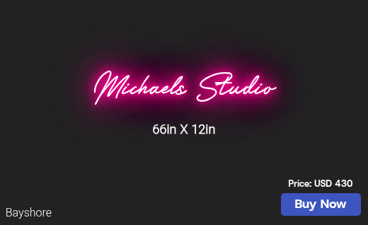 CUSTOM NEON SIGN FOR Krebser944