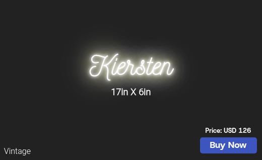 CUSTOM NEON SIGN FOR Rtanner1