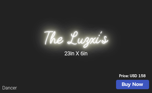 CUSTOM NEON SIGN FOR Dshultis