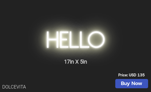 CUSTOM NEON SIGN FOR Khizra Farrukh