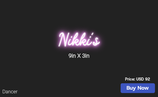 CUSTOM NEON SIGN FOR Sinned0220
