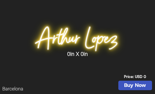 CUSTOM NEON SIGN FOR Joseph