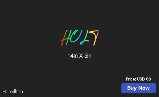 CUSTOM NEON SIGN FOR M4nn