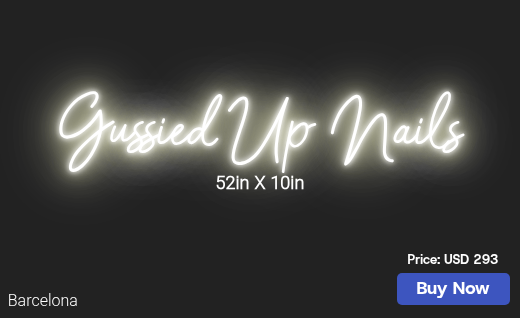 CUSTOM NEON SIGN FOR Amanda M Smith22