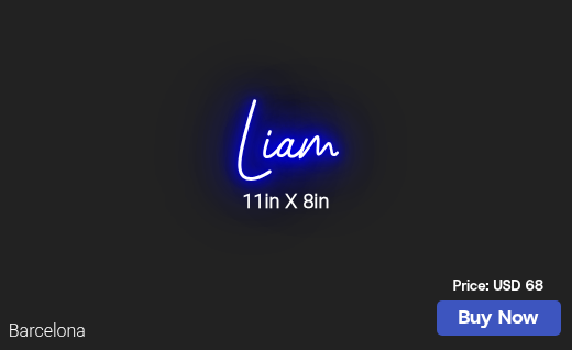 CUSTOM NEON SIGN FOR Clklug