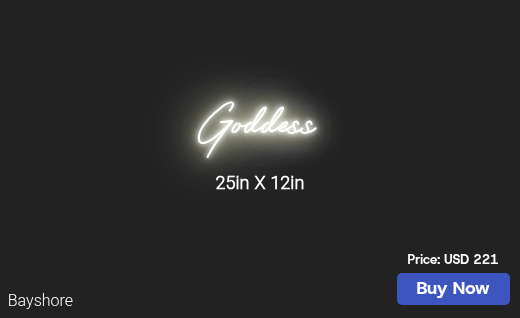 CUSTOM NEON SIGN FOR Praisejah2222