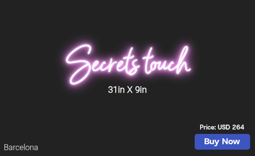 CUSTOM NEON SIGN FOR Min Eaccnt3