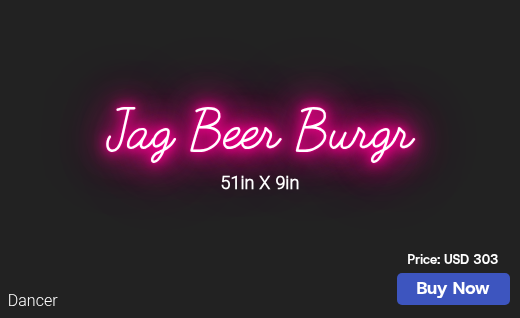 CUSTOM NEON SIGN FOR Montanastraight