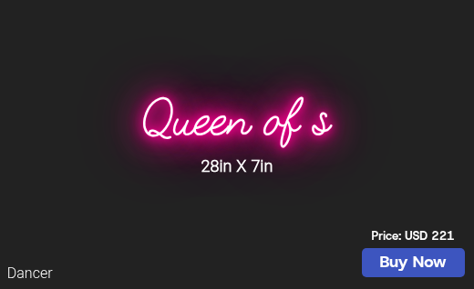 CUSTOM NEON SIGN FOR Gillian 1913 Shops
