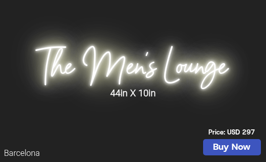 CUSTOM NEON SIGN FOR Gregcooper24
