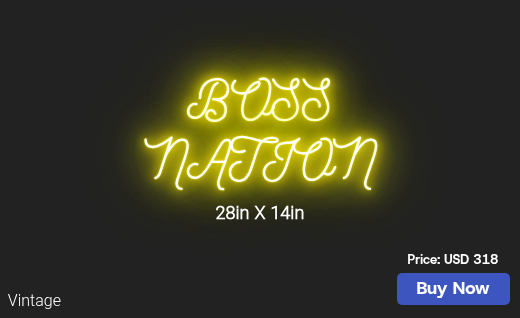 CUSTOM NEON SIGN FOR Jefatheoneandonly