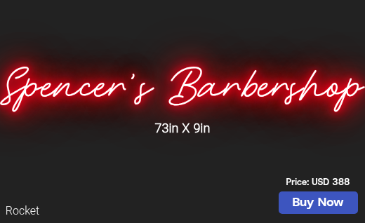 CUSTOM NEON SIGN FOR Schmokerobert