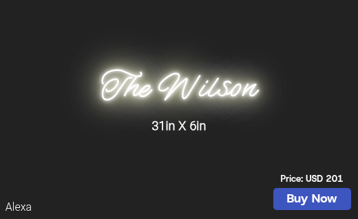 CUSTOM NEON SIGN FOR Lallen84