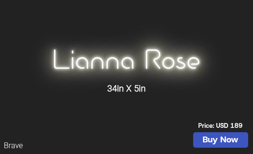 CUSTOM NEON SIGN FOR Dsmall40