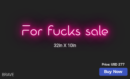 CUSTOM NEON SIGN FOR Eparker2283
