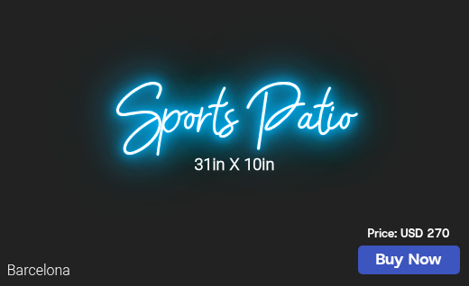 CUSTOM NEON SIGN FOR Dgutrich