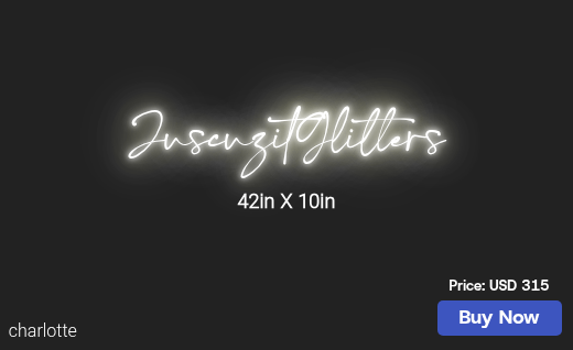 CUSTOM NEON SIGN FOR Clamas92