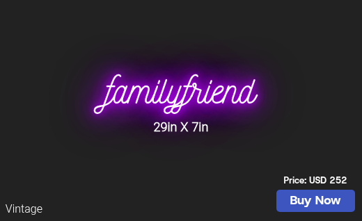 CUSTOM NEON SIGN FOR Elmerdulla
