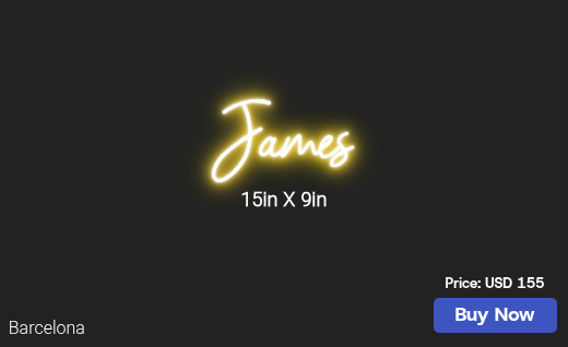 CUSTOM NEON SIGN FOR Mannixisback