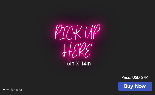 CUSTOM NEON SIGN FOR Info