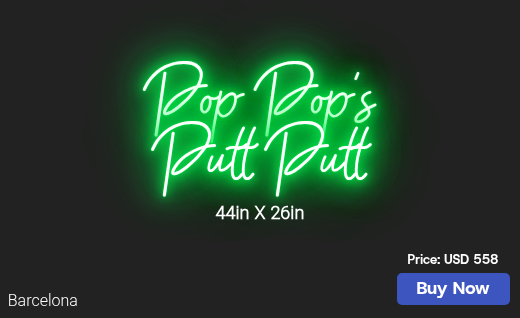 CUSTOM NEON SIGN FOR Cdpenguins